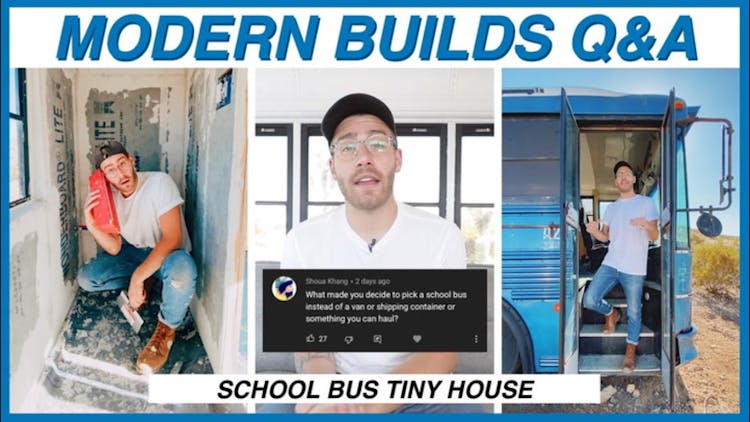 Q&A School Bus to Tiny House