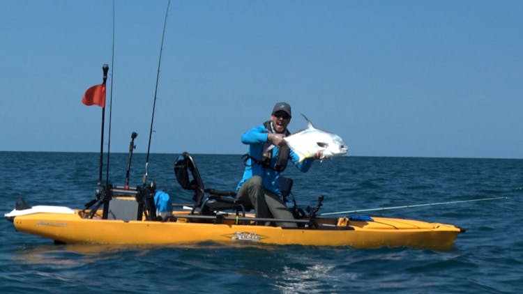
Hobie Fishing - Florida Offshore Kayak Fishing for Permit in the Open Blue
